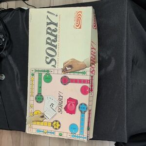 Vintage Sorry 1964 Parker Brothers Board Game (2 Boards)